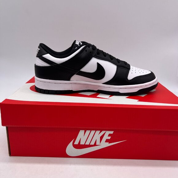 Nike Dunk Low Retro White Black Panda DD1503-101 Women's Sneakers Shoes - Picture 13 of 16